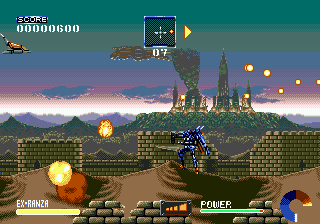 Ex-Ranza screenshot 3 for Sega Mega Drive